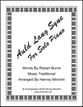 Auld Lang Syne piano sheet music cover